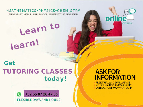 clases con tutor: WhatsApp +52 55 87 26 47 35